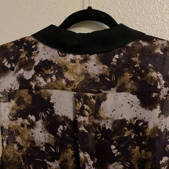 COPY - NWT Simply Vera Wang hi-lo abstract floral dress - Picture 10 of 12